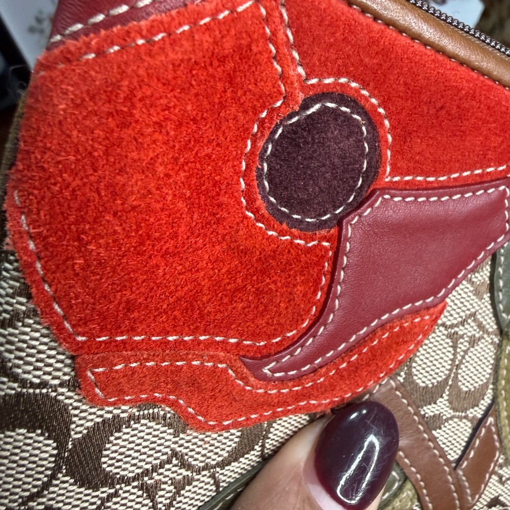 Coach Poppy for Peace Special Edition Wristlet - Picture 9 of 14